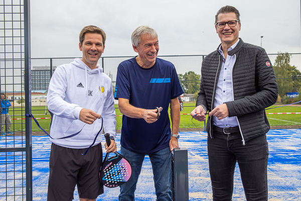 Eröffnung PSH Padel Tennis Plätze - die erste Padel-Anlage in der Region